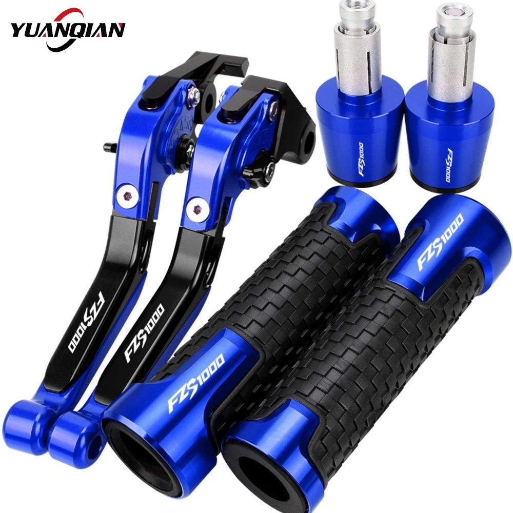 FOR YAMAHA FZS1000 FAZER FZS 1000 2001 2002 2003 2004 2005 Motorcycle Adjustable Brake Clutch Levers & Handle Handlebar grips