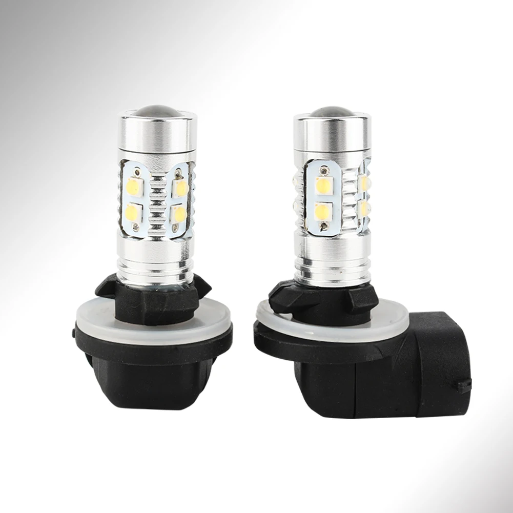 1 PAIO LAMPADA FENDINEBBIA H27 881 50W LED FOG LIGHT BULBS PER AUTO LAMPADINE