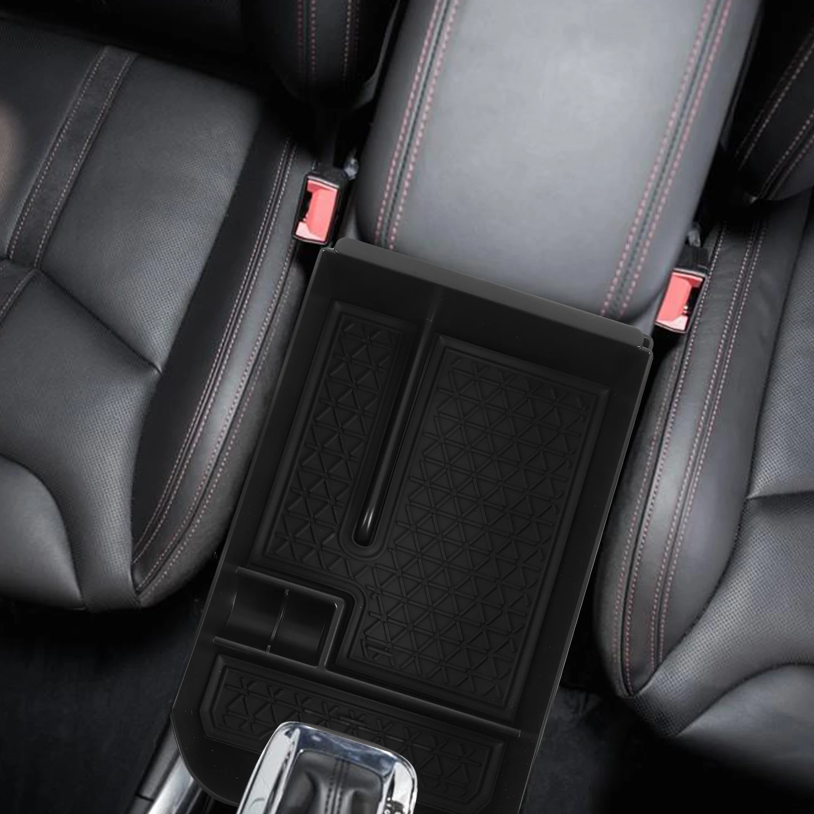 

Stylish Car Storage Box Multi-Functional Organizer Tray for Center Console Pp Material Accessory