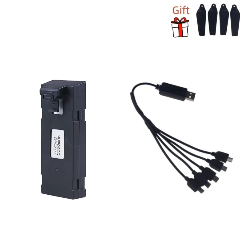 Originele Oplaadbare 3.7V 5000Mah Li-Ion Batterij Voor Rc Drone E88 E88pro E525 E99 P1 F185 F195 E100 Rc Quadcopter Onderdelen Batterij