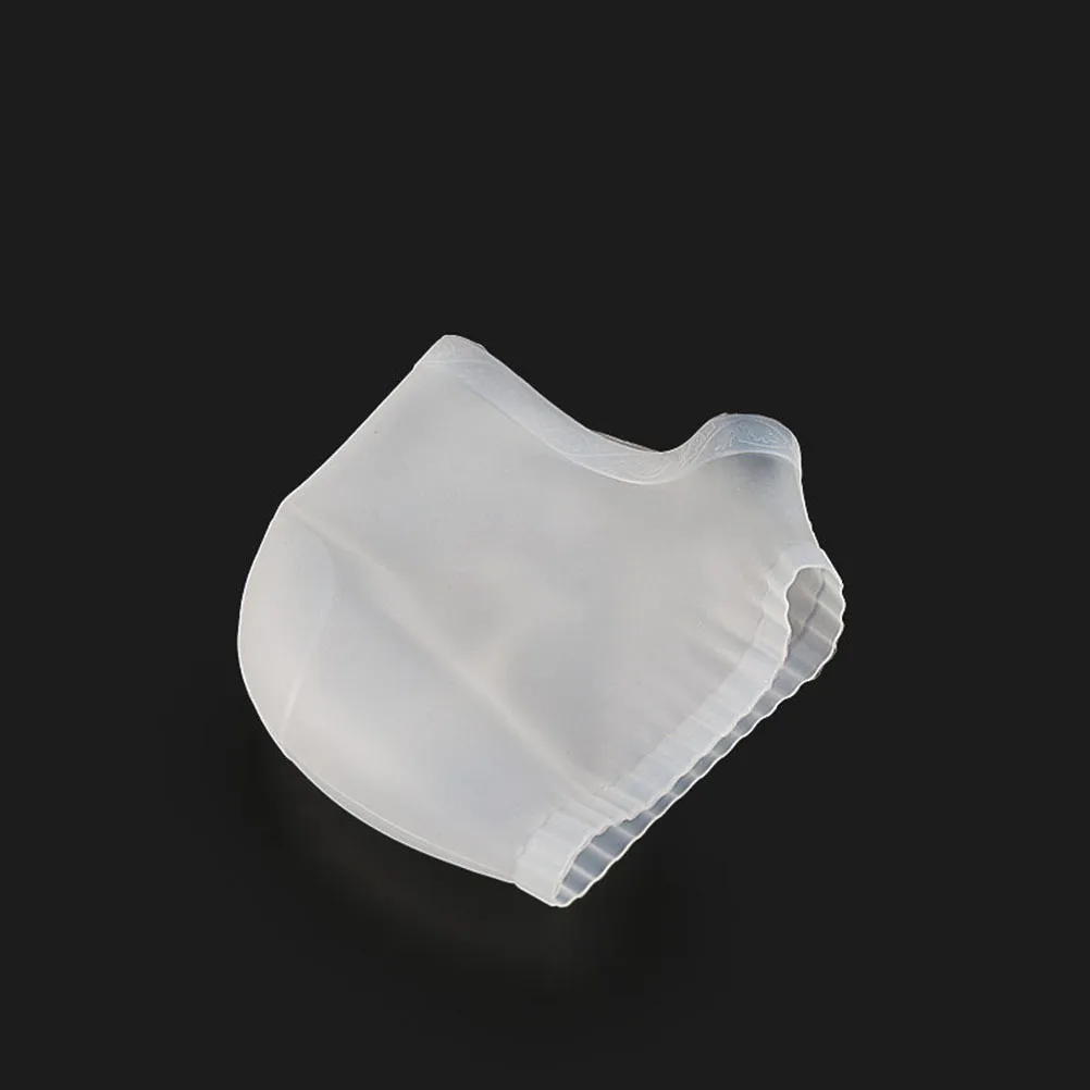 

2Pairs Heel Protective Sleeve Silicone Socks Softens Callouses Moisturizes Heel Running Walking Standing Outdoor Use