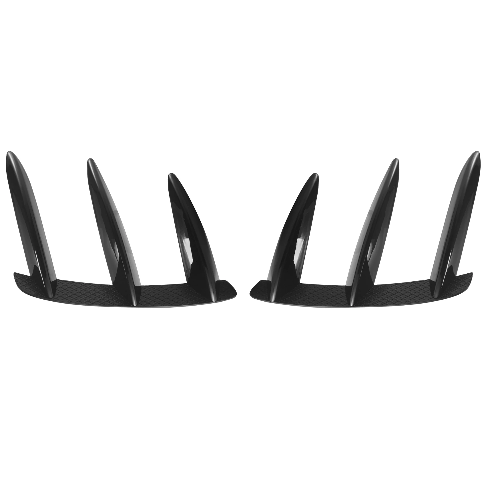 T17C Λ Car Black Rear Bumper Spoiler Flank Tail Wind Knife For Mercedes Benz A Class W176 A200 A260