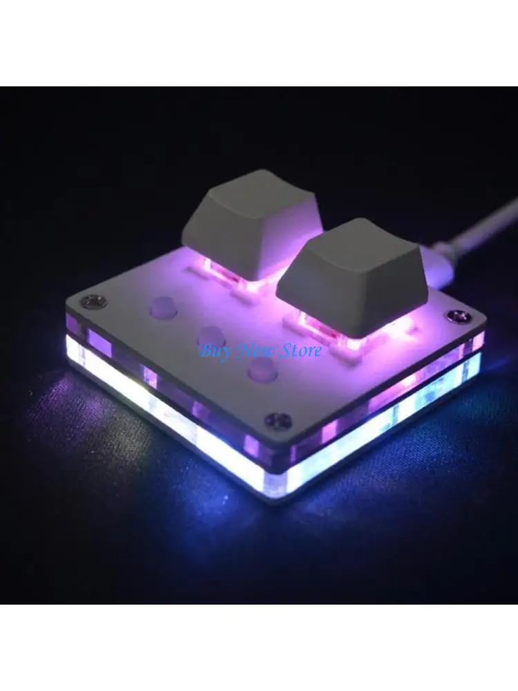 

20CE 2 Customize Keyboard with Color Lighting and Switches Option for Optional