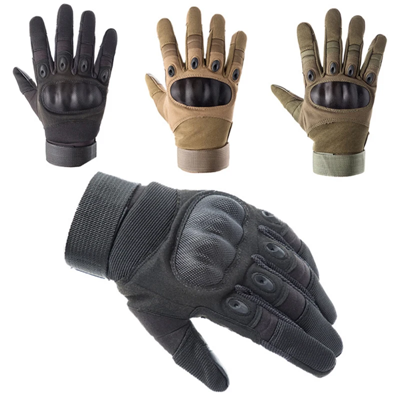 

1 Pair Men Full Finger Tactical Touch Screen Gloves Outdoor Riding Cycling Bike Skiing Training Climbing Airsoft Hunting Mittens