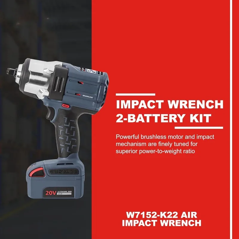 W7152-K22 20V High-torque 1/2