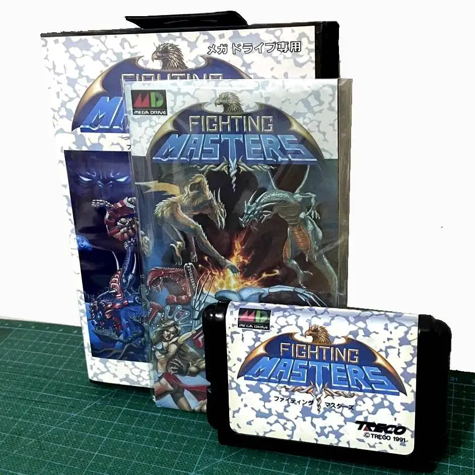 

Новинка: Fighting Masters с коробкой и инструкцией, 16-битная игровая карта MD для Sega Mega Drive и Genesis