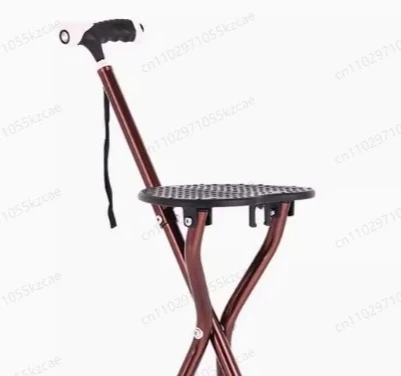 

Многофункциональное средство для передвижения 3-в-1: складная трость, сиденье и фонарь. Портативная, нескользящая опора для поддержания независимости пожилых людей на улице.