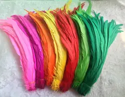 Rooster Tail Feather 1200pcs  DIY Clothing Accessories Jewelry Head Wear Hats Wedding Supplies Performance Necessary