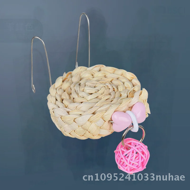 

Parrot Molar Chew Toy Training Climbing Peony Tiger Skin Xuanfeng Special Big Size Wood Play Toy for Bird Boredom Relief