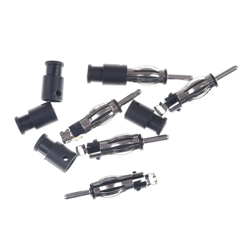 5pcs Auto Car CD Radio Aerial Antenna Plug Adapter With Plastic Handle Connector