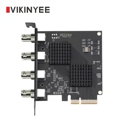 SDI Video Capture Card Adapter TV DVD Captura de video Card Audio AV for Computer/CCTV Camera PCIe 3.0