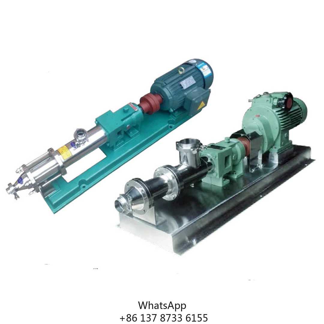 

Hot Selling Quality Best Selling Stainless Steel SS304 SS316L Sanitary Hygienic Pharmaceutical Hoizental Single Mono Screw Pump