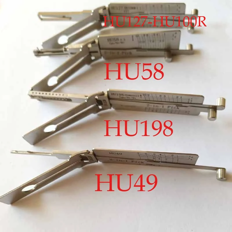 

Tools for BMW (HU58 Twin Lifter) 2-in-1 Decoder By Lishi HU49 and Pick for Porsche for Volkswage for Ford 2017 HU127/HU100R V.3