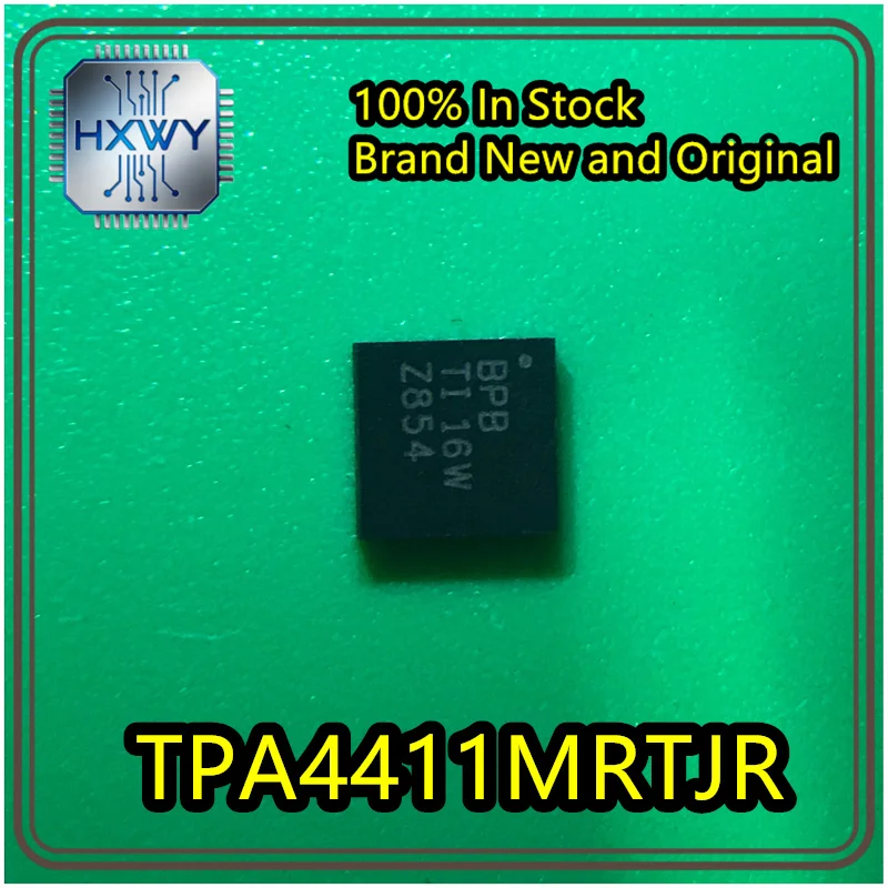 (2/10 pieces) TPA4411MRTJR TPA4411M BPB WQFN-20 Class AB Stereo Headphone Amplifier Chip Brand New Original In Stock