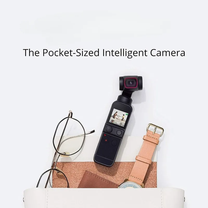 home.Pocket 2 Creator Combo, 3 Axis Gimbal Stabilizer with 4K Camera, Portable Video Camera for Android and iPhone, Black