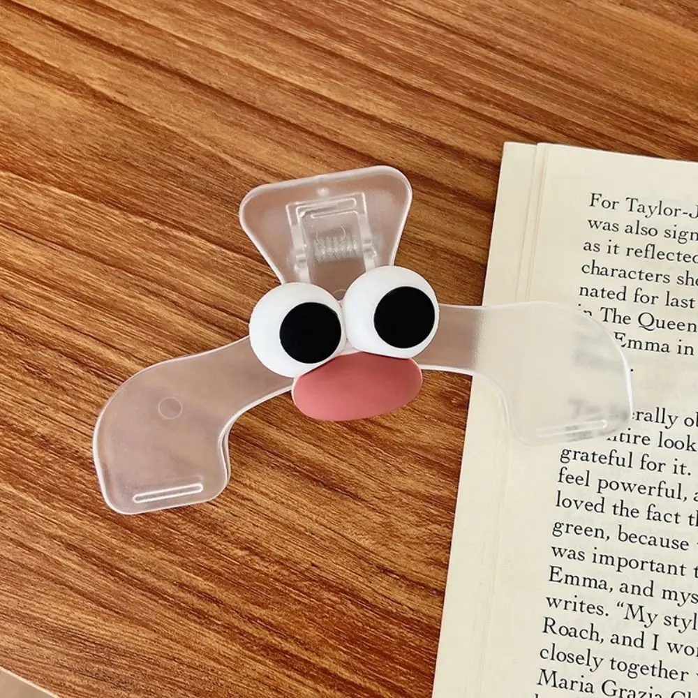 Reading Tool Transparent Page Marker Clip Book Markers Multifunctional Bookmark Clip Convenient Pagination Mark Page Divider