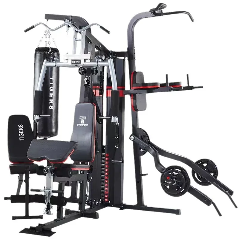 Multi Station Body Building Strength Integrated Equipment 4 Station Home Gym Equipment Function Machine