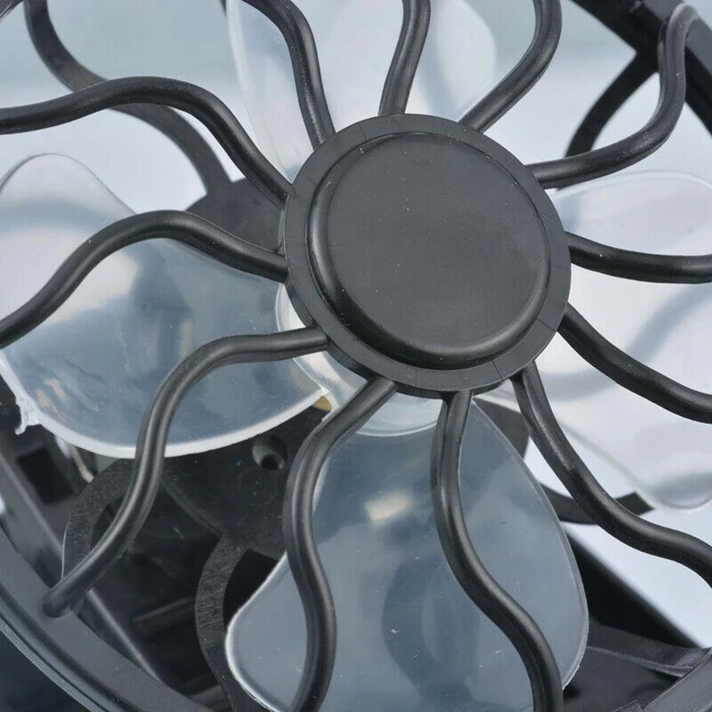 1 szt. Przenośny Mini wentylator zasilany energią słoneczną z klipsem do wspinaczki z wentylatorem