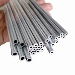 High-Quality 6061/6063 Aluminum Tube Small Diameter 3/4/5/6/7/8/9/10/11/12/13/14/15~50mm AL Capillary Pipe Length 500mm