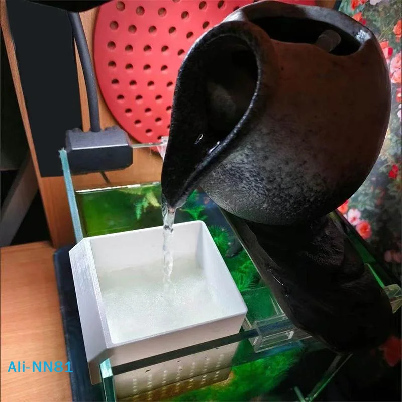 【N】1PCS Fish Tank Water Exchanger Anti Vortex Prevent Water Flow Vortex Aquarium Accessories For Freshwater Saltwater