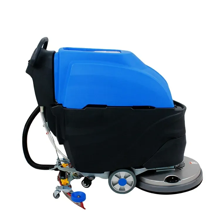 G1 Commercial Portable Hand Push Single Disc Walk Behind Warehouse Floor Cleaning Machine