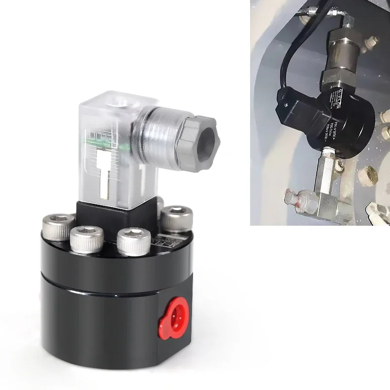 0.5 Percent High Accuracy CX-M5.2-AL 1-400ml/min Mini Oval Gear Flow Meter for Fuel Glue Resin Ethanol Liquid Lab Measurement