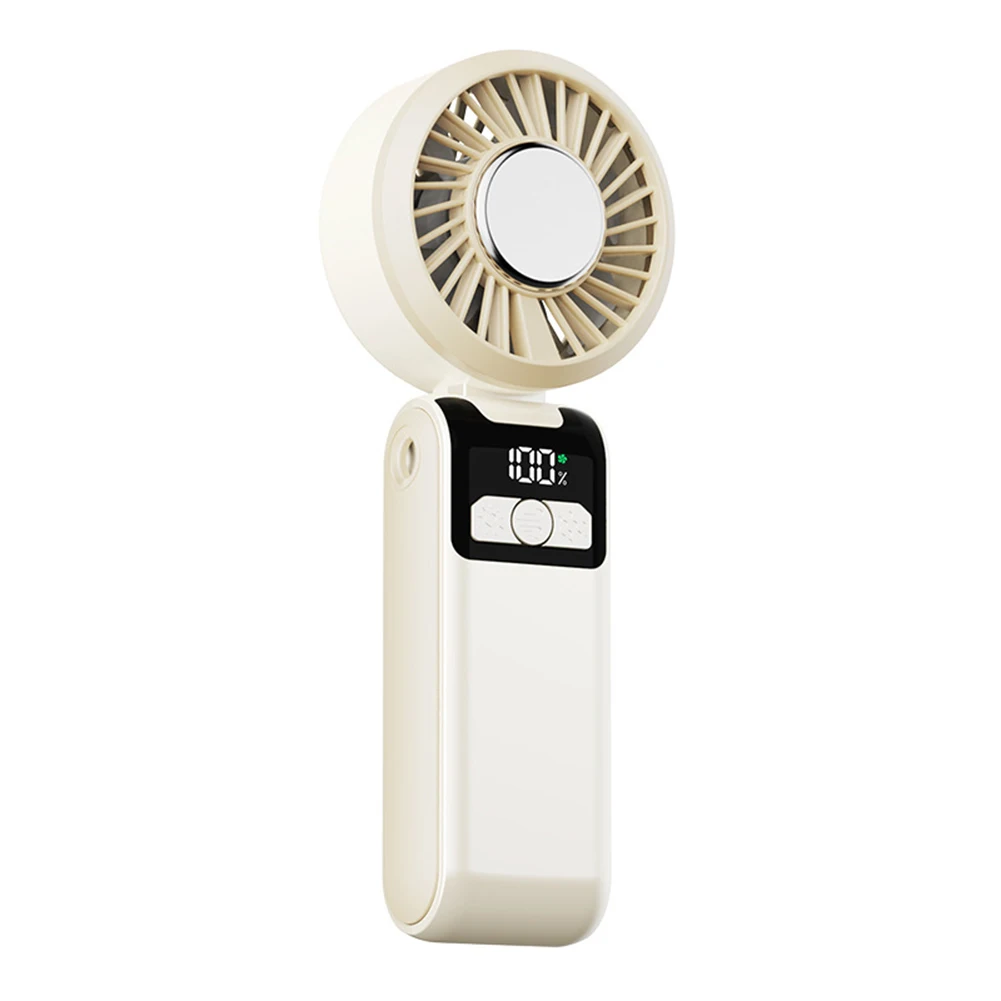 Camping 175*67*32cm Digital Display Fan 6-fold Noise Reduction Technology Battery Life 6-8 Hours Easy To Carry Fan