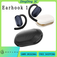 HAYLOU Earhook 1 Wireless Earphone With 4Mics AI Noise Reduction Stereo Sound Long Battery Life Open Hanging Ear Headset Custom