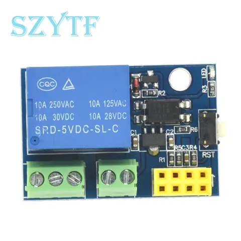 ESP8266 ESP-01S 5V WiFi-relämodul Things Smart Home fjärrkontrollbrytare för Arduino telefonapp ESP01S trådlös WiFi-modul 10 best sales ESP-relä - №7