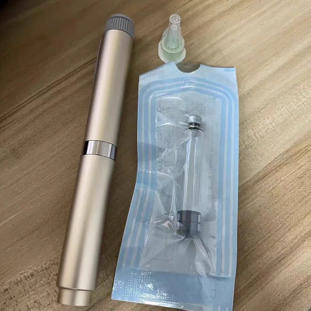 

Lots Magic Pen Tattoo Pen Kit Cartridges 3ml Empty Cassette Bottle Sterile Tips for Lilly Insulin Individual Packaging Medical
