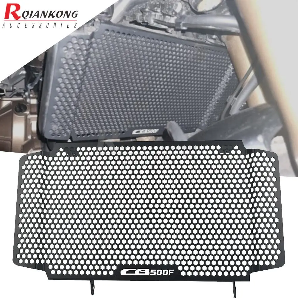 

Motorcycle Radiator Guard Grille Protective Cover For Honda CB500F CB 500F CB500 F 2016 2017 2018 Oil Cooler Grill Protector