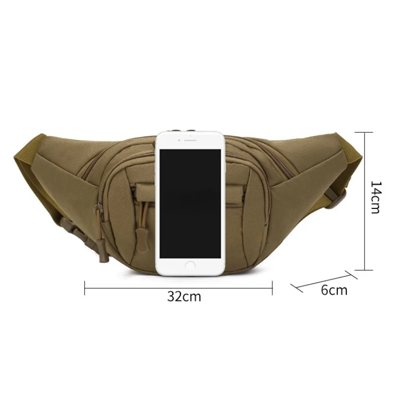 Chikage-bolsas tácticas impermeables de camuflaje de alta calidad, riñoneras multifunción para deportes al aire libre, bolsas ligeras para pesca y caza