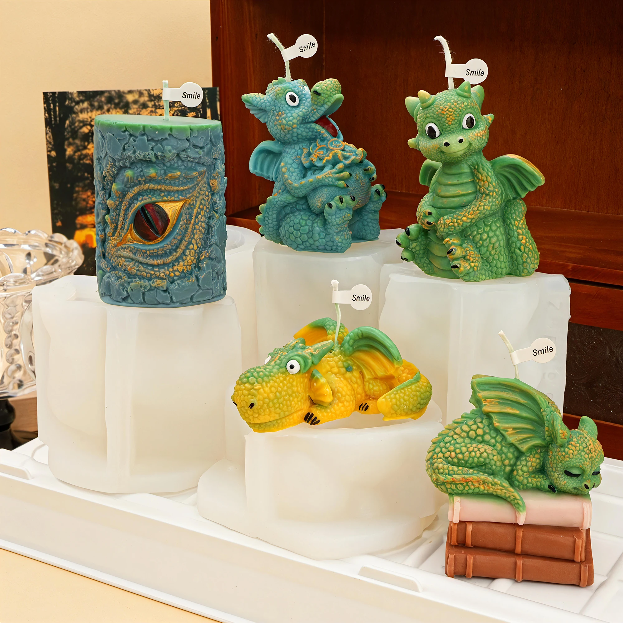 3D Draakvorm Kaarsvorm met Ges - Soap Making For Beginners Book recensie en prijs