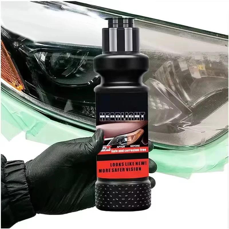 

DIY автомобильный керамический набор для реставрации фар, чистки и полировки с комплектом для ремонта фар для восстановления ухода за поврежденными солнцами фар
