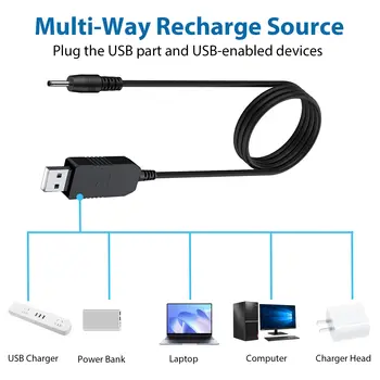 Nabíjecí kabel pro zastřihovač vousů Braun MGK Series 3010 3020 3021 3025 3210 3220 3221 3225 3921/BT Series 3221 3222 3240 5513 5516 8 nejlepší prodej nabíječka k epilátoru Braun - №3