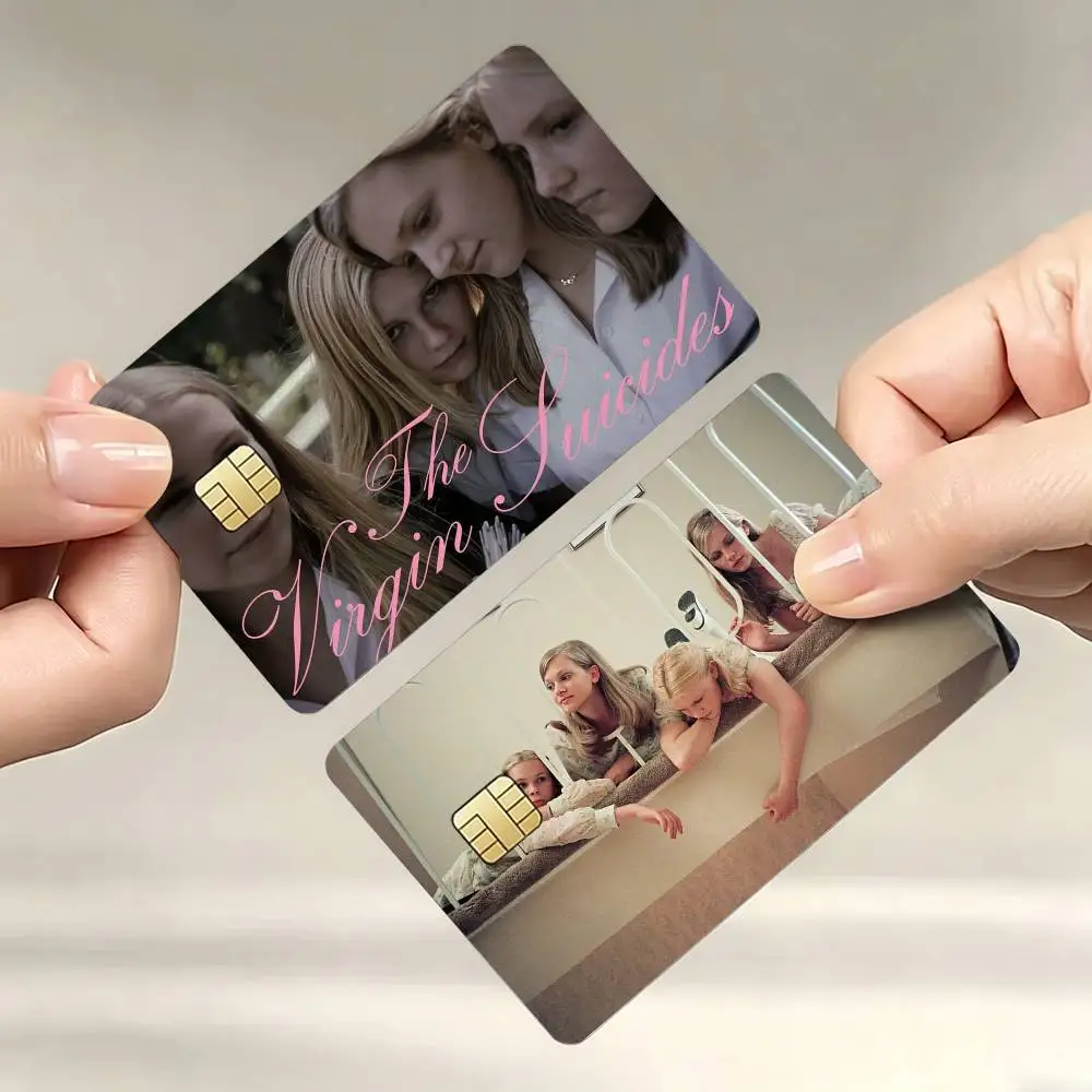 

T-The V-Virgin S-Suicides Movie Sticker Decoration Creative Bank Card Bus Metro Waterproof Sticker