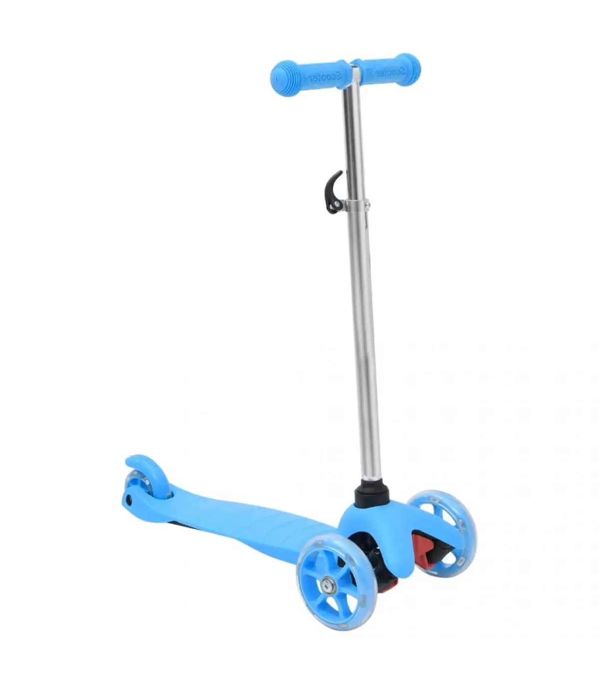 Blue aluminum adjustable handlebar 3 wheel children scooter scooters