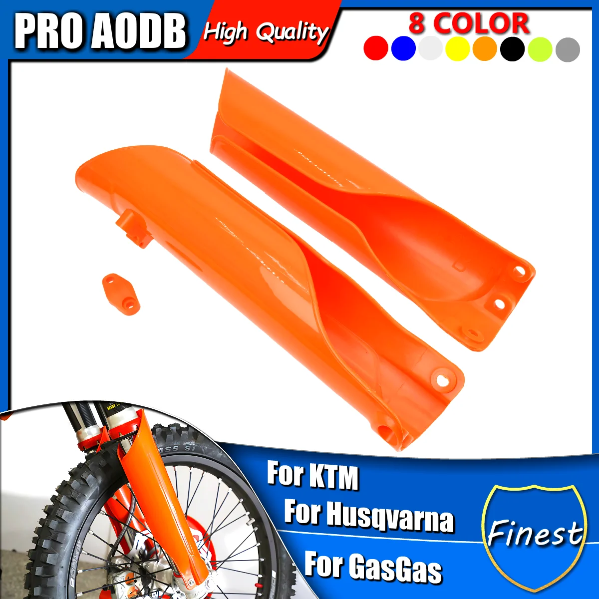 

Motocross Fork Protection Cover Shock Absorber Guard for Husqvarna TE FC TC 125-450 for KTM EXC XC XCW SX XCF Dirt Bike Enduro