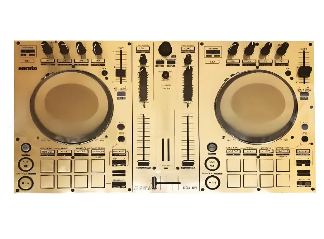 Controlador de DJ todo en uno Pioneer DDJ-SR con reproductor de discos de películas