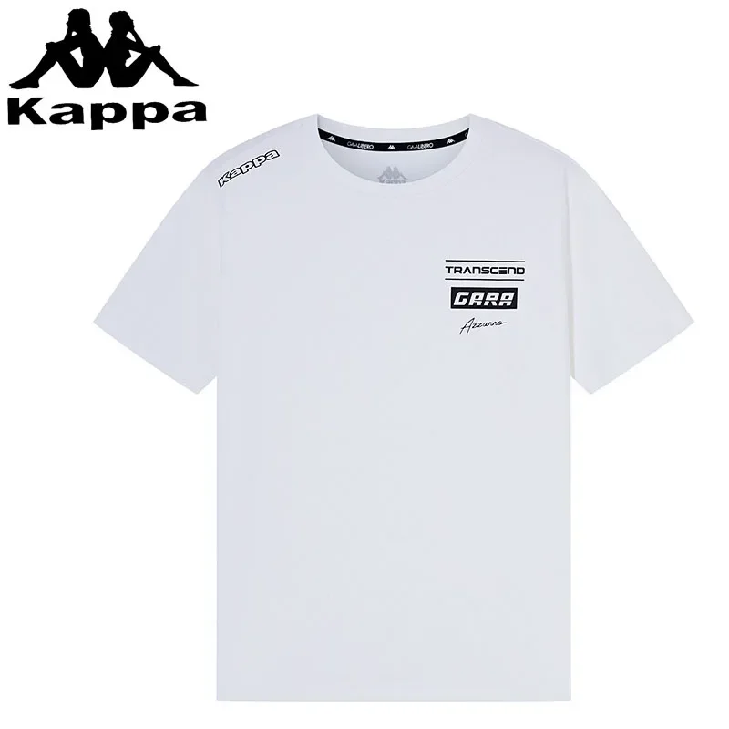 

Kappa Cool Short-sleeved T-shirt 2024 New Summer Sun Protection Sports Top Men's Trend Clothing Luxury Brand T-shirts Women's