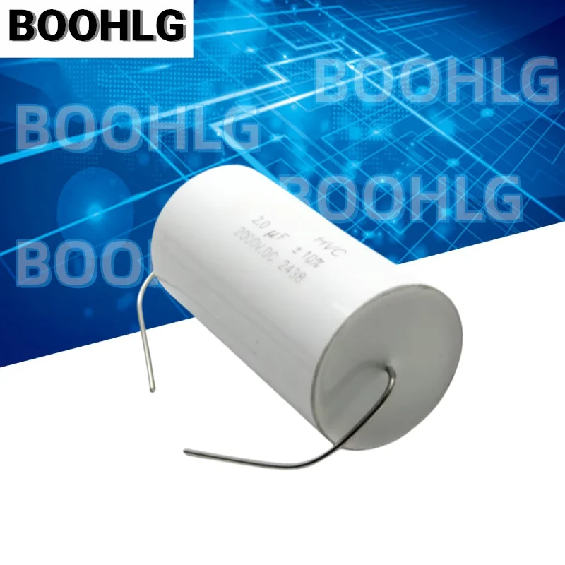 1PCS 2UF 2000V 2.0UF 2000VDC 205 High Voltage Non Inductive Absorption Film Capacitor Polypropylene