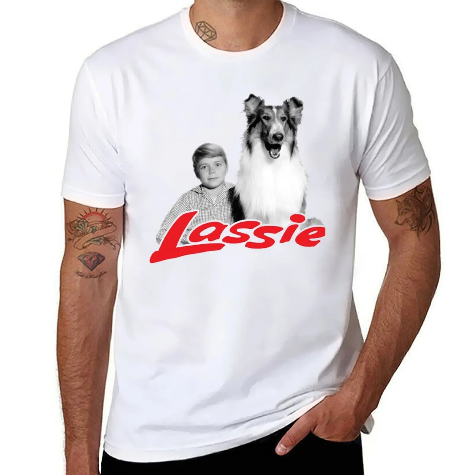 

Lassie T-Shirt essential t shirt t shirts for man slim fit T-Shirt