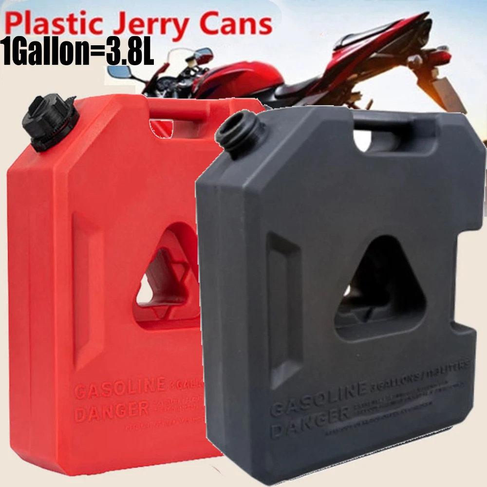 

1Gallon/3.8L Fuel Tanks Plastic Petrol Cans Car Jerry Can Mount Motorcycle Jerrycan Gas Can Gasoline Oil Container fuel Canister