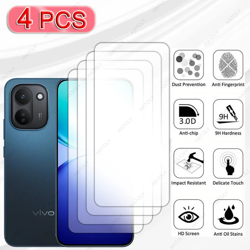 

For vivo Y600 Turbo Glass Clear HD Protective Film For vivo Y600 Turbo 5G Tempered Glass Screen Protector Camera Lens Protector
