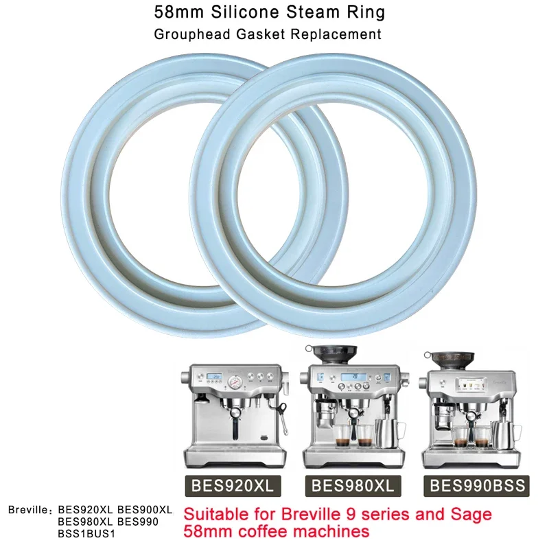 Breville Espresso 9 Series Group Head Gasket Cooking Head Sealing Ring 58mm Coffee Machine Stove End Accessories Sage 9 Series