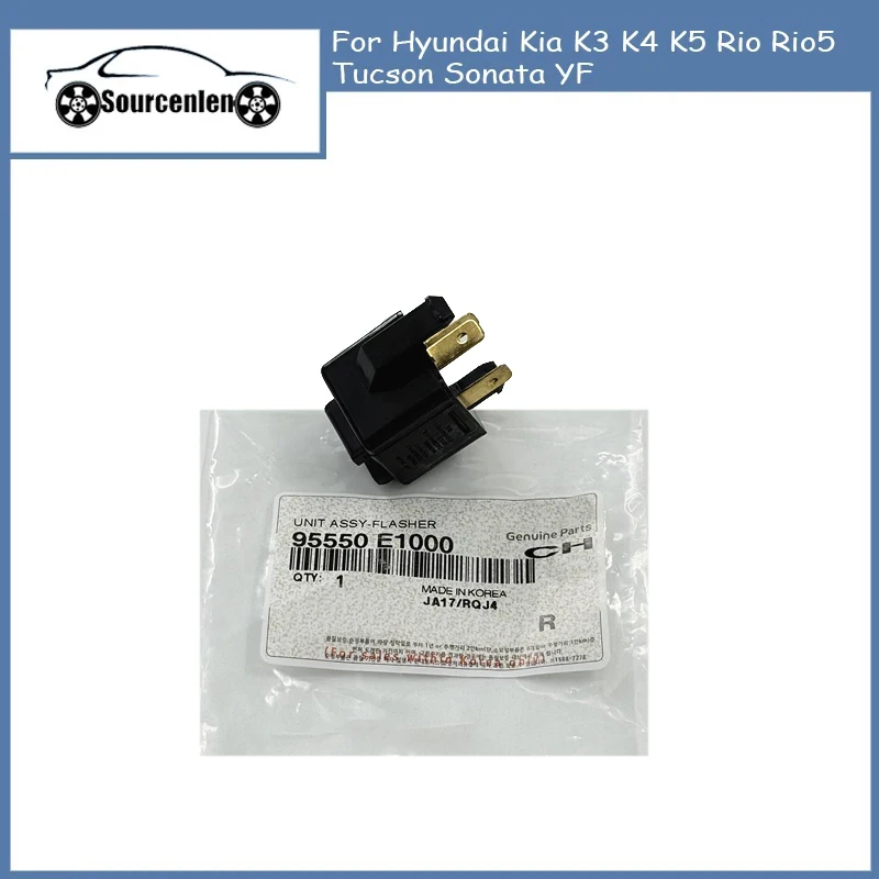 Relé intermitente electrónico para coche para Hyundai OEM 95550-1E000 955501 E000