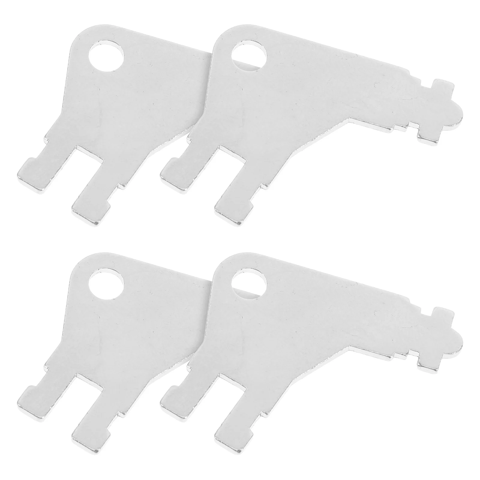 

4pcs Toilet Paper Dispenser Key Universal Replacement Iron Tool for Hotels Airports Commercial Use Easy Install Towel