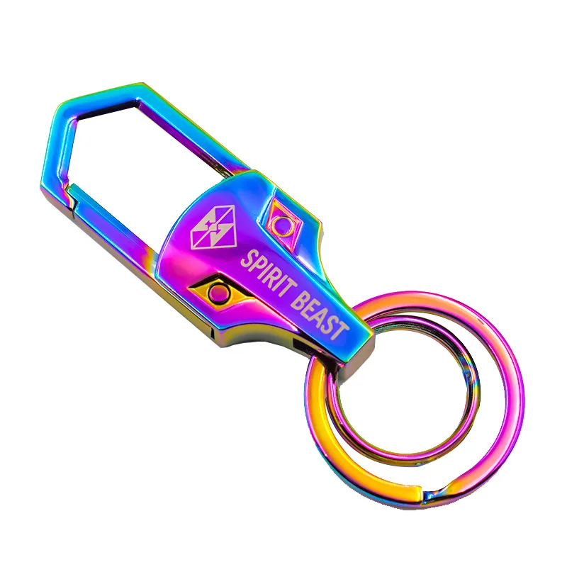 Suitable for Suzuki GW250 Motorcycle Accessories Key Chain Ring Universal Jewelry Ghost Fire Scooter Color KeyChain - view 5