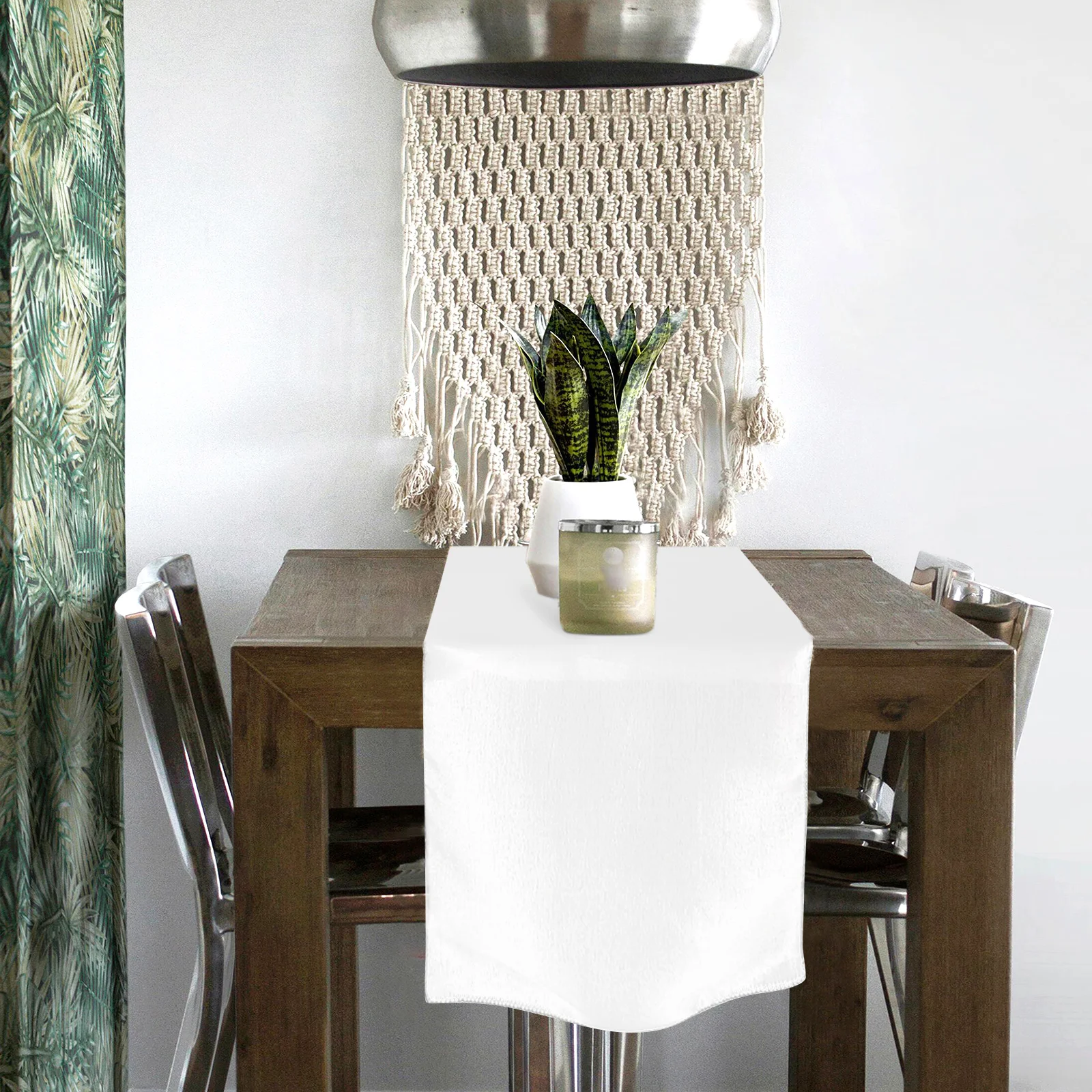 

5Pcs Long Table Runner for Home Decor Dining Table Scratch Protection Dresser Runners for Bedroom Furniture Party Tablecloth