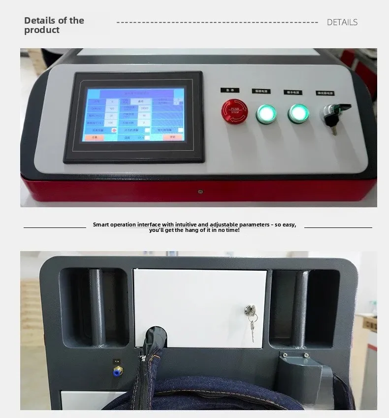 Handheld  cleaning machine, rust removal machine professional